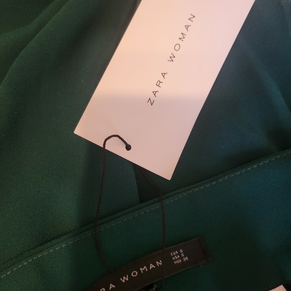 Emerald gaucho pant